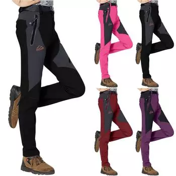 Женские водонепроницаемые дышащие дождевые штаны плюшевые ветровки женские брюки L