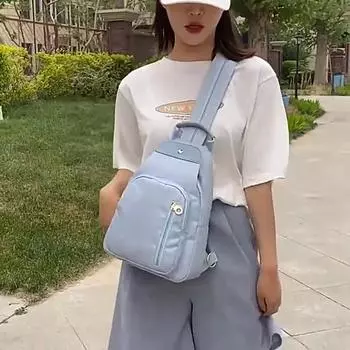 Женские водонепроницаемые оксфордские рюкзаки, винтажная женская сумка на плечо для девочек, спортивный рюкзак, нагрудные сумки синий