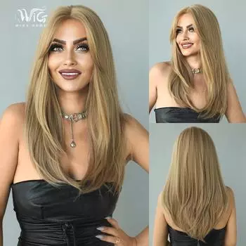 Женские волосы 62 см, искусственные волосы, ручная работа, парик, кружевной парик, розовая сетка для волос, головные уборы, полный головной убор, кружевной парик 62cm 24inch золотой