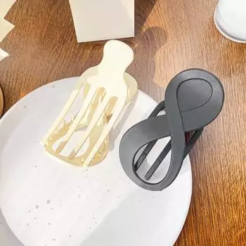 Женские волосы коготь украшают сплошной цвет матовый сильный коготь заостренные зубы украшения для волос выдалбливают дубильная кора