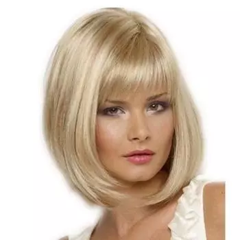 Женские волосы Синтетические смешанные светлые коричневые короткие парики Парики из натуральных волос Термостойкий парик для женщин золотисто-коричневый