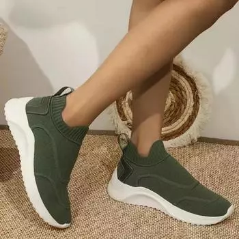 Женские вулканизированные туфли Army Green Woman Orthopedic Sneakers Универсальные женские туфли Сетчатые дышащие туфли Zapatos Para Mujeres 39 армия зеленый