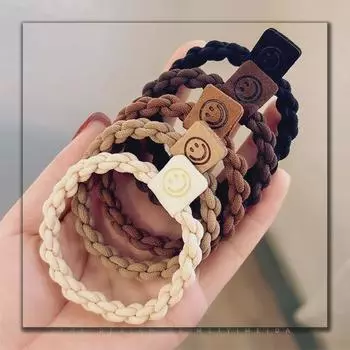 Женские высокие эластичные резинки для волос — стильные, смелые кожаные кольца для пучков