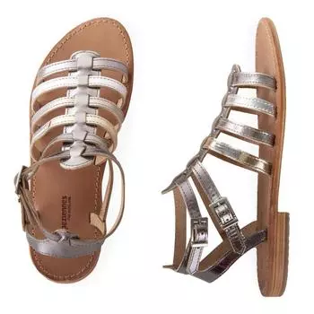 Женские высокие сандалии Hic с кожаным ремешком LES TROPEZIENNES