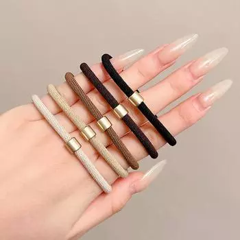 Женские высокоэластичные резинки Бесшовные резинки для волос Прочные Модные Без заломов Держатель для хвостика Резинка Аксессуары для волос