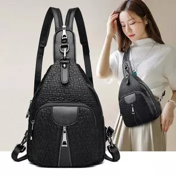 Женские высококачественные PU кожаные маленькие рюкзаки винтажные женские сумки через плечо женские дорожные школьные сумки для девочек спортивные сумки на грудь