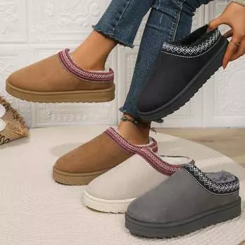 Женские замшевые сапоги Весна и осень зима Сапоги с круглым носком Удобные легкие модные сапоги Повседневная популярная обувь для женщин 36