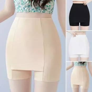 Женские защитные брюки, высокая эластичность, сплошной цвет, бесшовные, защита от воздействия, высокая талия, контроль живота, быстросохнущие L белый