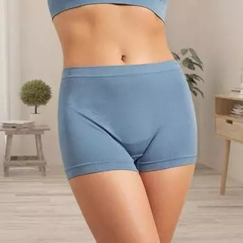 Женские защитные брюки, высокоэластичные, однотонные, из ледяного шелка, бесшовные, с защитой от воздействия окружающей среды, с высокой талией, быстросохнущие, мини-юбка, внутренние шорты, шорты для йоги, нижнее белье XXXL