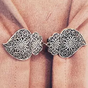 Женские зажимы, пуговицы для шали, кардиганы, броши в стиле ретро, декоративные ювелирные изделия, подарочные аксессуары