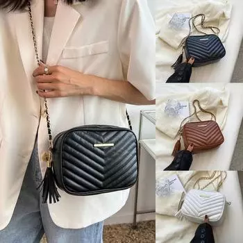 Женские женские сумки на ремне из искусственной кожи, вечерние свадебные сумки через плечо, сумка через плечо чёрный