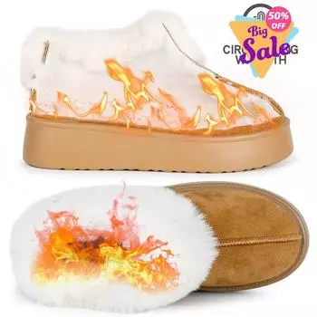 Женские зимние большие снежные ботинки, роскошные ленивые теплые универсальные хлопковые туфли из плотной ткани 36 хаки