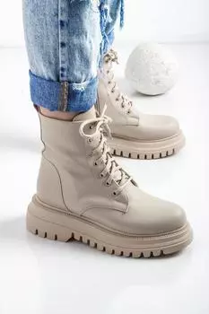 Женские зимние ботильоны в стиле милитари в стиле ретро, повседневные Нескользящие женские ботинки в британском стиле для рабочего костюма с высоким берцем