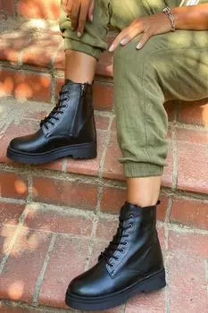 Женские зимние ботильоны в стиле милитари в стиле ретро, повседневные Нескользящие женские ботинки в британском стиле для рабочего костюма с высоким берцем