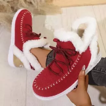 Женские зимние ботинки для снега с подошвой из ЭВА, теплые и удобные ботинки для снега с толстой подошвой и перекрестными ремешками, подходят для холодной погоды 36 белый