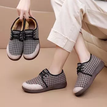 Женские зимние ботинки для снега, теплые нескользящие ботинки с подкладкой из искусственного меха, обувь для ходьбы на открытом воздухе, нескользящая обувь для треккинга для женщин, удобные короткие ботинки 35 красный