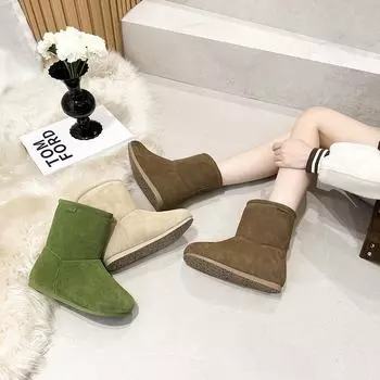 Женские зимние ботинки из натуральной кожи осень/зима 2024 г.: Универсальные рыцарские сапоги и универсальные туфли на плоской подошве со стильными рукавами. 39 чёрный