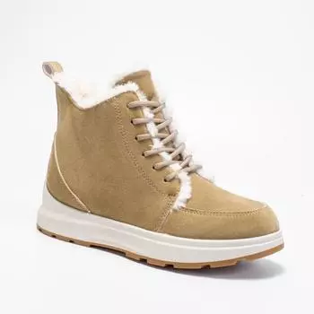 Женские зимние ботинки на мягкой платформе, толстые женские ботильоны, повседневные теплые женские зимние ботинки на шнуровке, большой размер 43, короткие уличные ботинки 36