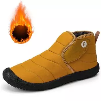 Женские зимние ботинки, зимние флисовые утепленные и водонепроницаемые ботинки, нескользящие, средние и высокие, для активного отдыха, женские ботинки 5.5