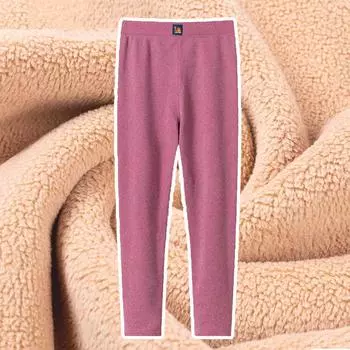 Женские зимние брюки Plus Velvet Tight Legging Брюки для женщин Уличная термобелье Одежда Нижнее белье Плотные брюки L чёрный