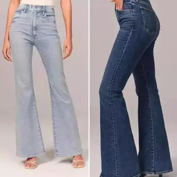 Женские зимние джинсы средней талии с застежкой-молнией на пуговицах, большого размера, облегающие, с карманами, прямые, широкие, повседневные, длинные брюки S темно-синий