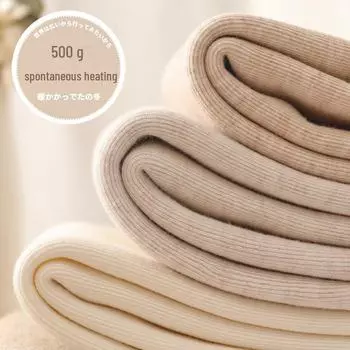 Женские зимние леггинсы KF Oatmeal, очень толстый бархат 500 г, теплые утягивающие колготки с вертикальными полосками Nine points, 350g белый