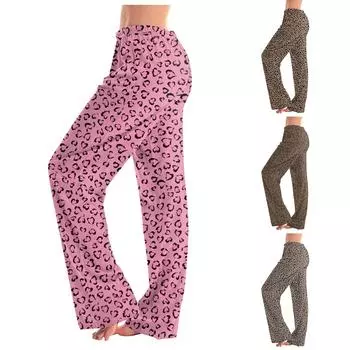 Женские зимние однотонные брюки, брюки полной длины, спортивные брюки, домашние брюки L