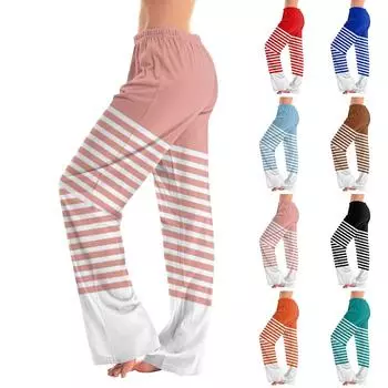 Женские зимние однотонные брюки, брюки полной длины, спортивные брюки, домашние брюки L чёрный