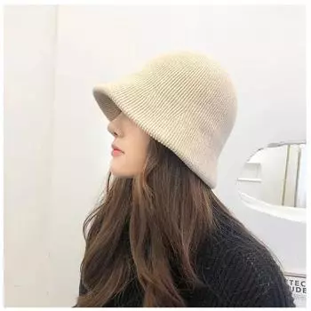 Женские зимние панамы, ветрозащитные высокие шляпы, зимние шапки для девочек, утепленные панамы для прогулок на открытом воздухе 53-58cm чёрный