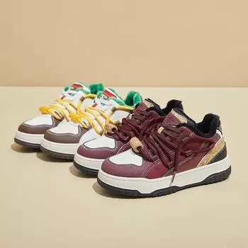 Женские зимние повседневные ботинки для ходьбы на толстой платформе, нескользящие зимние ботинки, теплые, со шнуровкой, с подкладкой из искусственного меха, короткие ботинки, теннисные кроссовки для женщин 35