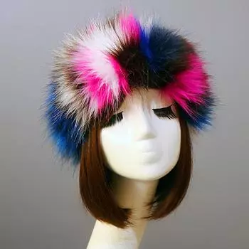 Женские зимние русские шапки-ушанки с теплым ушным вкладышем, повязка на голову из искусственного меха, теплые флисовые шапки для улицы, пушистые