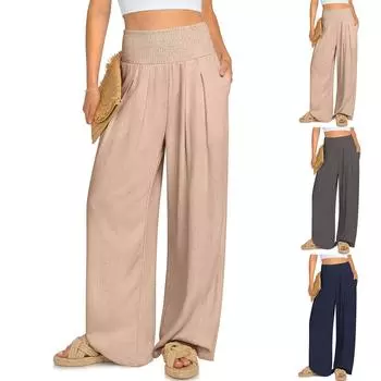 Женские зимние спортивные штаны, однотонные повседневные брюки, женские флисовые спортивные штаны, широкие прямые брюки XS