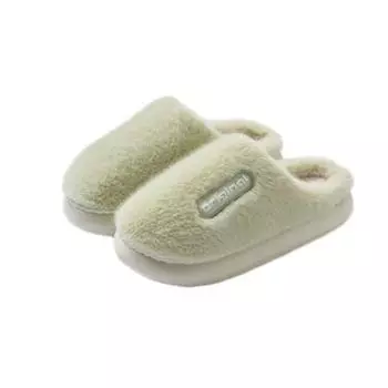 Женские зимние тапочки из плюша и хлопка 2024 года: Плотный, теплый, нескользящий и дезодорирующий — идеально подходит для использования в помещении и в условиях изоляции 2957, 36-37