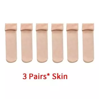 Женские зимние теплые утепленные мягкие повседневные однотонные носки, шерстяные кашемировые домашние зимние сапоги, бархатные домашние носки-тапочки one size