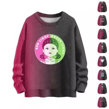 Женские зимние топы, женская толстовка с длинным рукавом, повседневная, с круглым вырезом, свободный крой, флисовые топы Pollover M зелёный