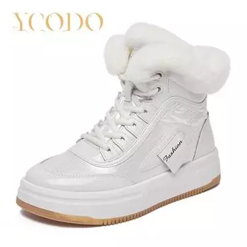 Женские зимние удобные повседневные теплые зимние сапоги для школьниц 40 чёрный