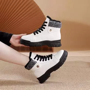 Женские зимние высокие ботинки для снега Velvet Martin Boots 35 серый