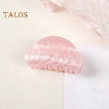 Женский акриловый коготь для волос, противоскользящие зубы, сильная ручка, заколка для волос на затылке, держатель для волос в виде акулы, аксессуары для головы белый