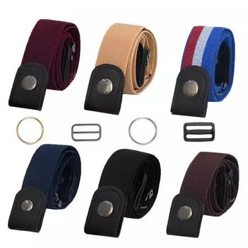 Женский эластичный ленивый пояс, женские без пряжки, ремень для джинсов, платье, эластичные ремни, женские