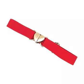 Женский эластичный пояс, универсальный, с высокой эластичностью на талии One Size красный