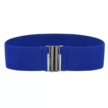 Женский эластичный пояс-зажим с широкой застежкой-пряжкой