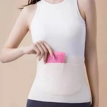 Женский эластичный поясной ремень послеродового восстановления, теплый, комфортный, долговечный, защищает поясной ремень XL серый