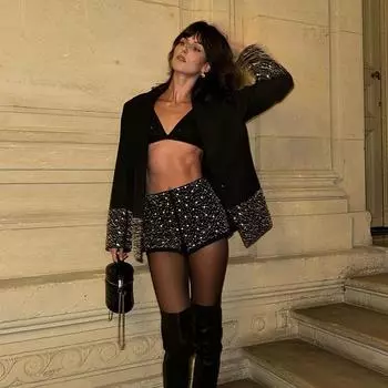 Женский элегантный комплект пальто в стиле пэчворк со стразами, осенний пиджак с длинными рукавами и карманами на лацканах, костюмы с короткими брюками и высокой талией S