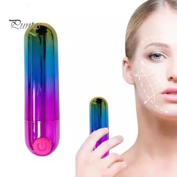 Женский электрический массажер 10 режимов, регулируемый, USB, перезаряжаемый, водонепроницаемый, компактный, портативный, дорожный мини-массажер