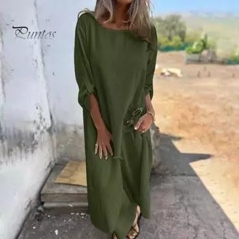 Женский асимметричный комплект из двух предметов с высоким и низким подолом, топ с круглым вырезом и разрезом, широкие брюки, костюм для отдыха, весна-осень, повседневный свободный наряд для повседневной носки, путешествий, пляжа S чёрный