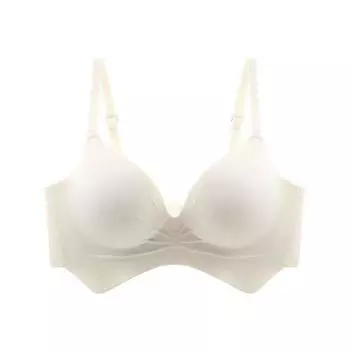 «Женский бесшовный бюстгальтер пуш-ап»: Улучшенная поддержка, боковые сборки, сексуальный стиль для более пышной груди и более тонкой талии». 36/80AB