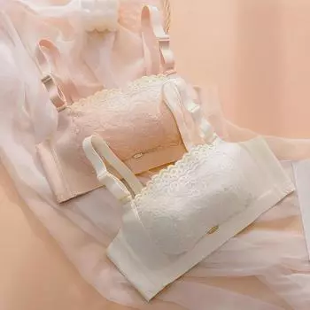 Женский бесшовный топ без бретелек: Защита от обнажения, без косточек, без боковых косточек, регулируемый, плотный фасон, идеально подходит для маленькой груди. 38/85 AB