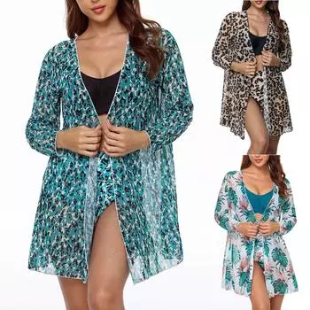 Женский бикини с высокой талией, сетчатый купальник, комплект из трех предметов L