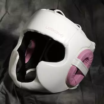 Женский боксерский шлем для девочек, Муай Тай, бокс, тхэквондо, ММА, шлем, защита для головы, карате, спарринг, кикбоксинг, защитный S- for child