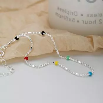 Женский браслет для девочек из стерлингового серебра S925, летний браслет Ins Style Special-Interest Design 925 серебряный